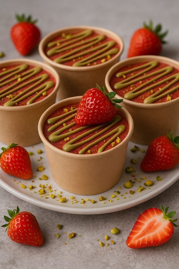 Tiramisu pistache fraise