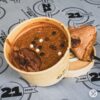 Notre carte 52 mousse choco / praliné maison / biscuit chocolat